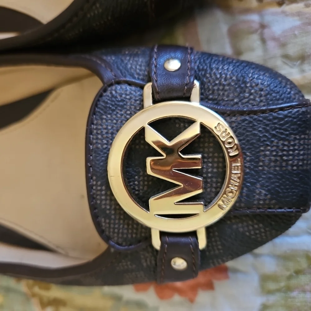 Michael Kors Black Ballet Flats - Picture 2 of 7